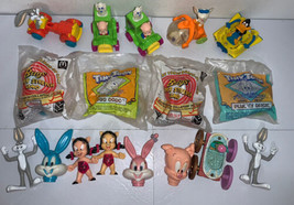 Mcdonald&#39;s Happy Meal Toys Tiny Toon Looney Tunes Lot Of 17 Porky Pig Bugs Bunny - $16.66