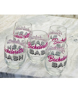 New-Set of 5 Bachelorette Patry Wine Glasses. 15.5oz-Holiday - $59.39