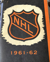 1961-62 NHL Hockey Yearbook Media Guía 60-61 Estadísticas Reparado - £14.99 GBP