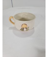 Arnel&#39;s Vintage 70s Retro Mushroom Coffee Mug Cup Ceramic Kitchen Beige ... - $12.00