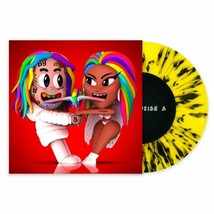 6ix9ine Nicki Minaj Trollz 7 inch Vinyl Limited Yellow Black Splatter 7&quot; Record - $25.00