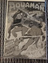 Aquaman #35 Whatnot Silver Vintage Foil Reprint Ltd 500 DC 1st Black Man... - $38.61