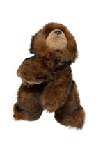 Ty Classics Floppy Beanie 12 in Brown Bear Stuffed Animal Plush Paws 1995 vtg - £13.14 GBP