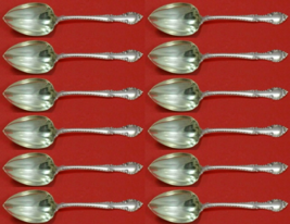 English Gadroon by Gorham Sterling Silver Grapefruit Spoon Custom Set 12p 5 3/4" - $1,316.96 CAD