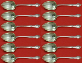 English Gadroon by Gorham Sterling Silver Grapefruit Spoon Custom Set 12... - £464.74 GBP