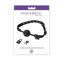 Sincerely, Sportsheets Lace Silicone Ball Gag - £26.25 GBP