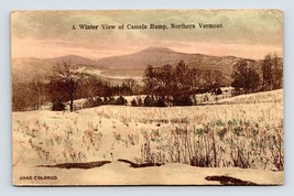 Winter View Camel Hump Near Burlington Vermont VT 1907 DB Postcard P14 - £3.66 GBP