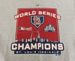 St. Louis Cardinals Mens T-Shirt Size 2XL 2011 Champions Majestic - $14.99