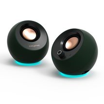 Creative Pebble Pro (Dark Green) Minimalist 2.0 USB-C Computer Speakers ... - $89.73