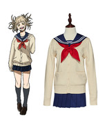 My Hero Academia Himiko Toga Cosplay Costume School Uniform Sailor Unifo... - £17.98 GBP