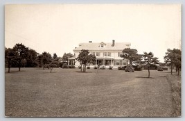 E Saugus MA RPPC Beautiful Large Home On Water Photo By A.L. Watson Postcard A46 - £12.47 GBP