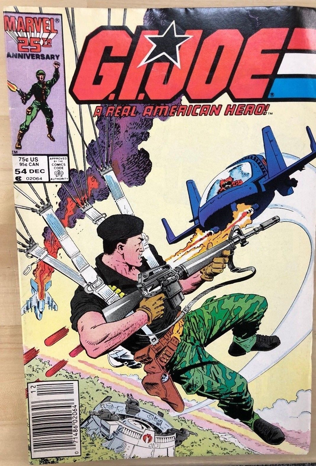 G.I. JOE #54 (1986) Marvel Comics VG+ - $9.89