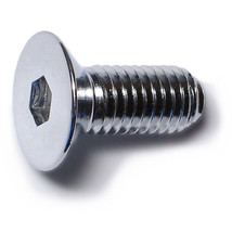 8mm-1.25 x 20mm Chrome Class 10.9 Flat Head Hex Socket Cap Screws (10 pcs.) - $31.51