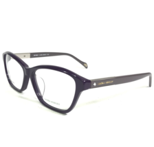 Laura Ashley Eyeglasses Frames BEVERLY C3-PLUM Grey Purple Cat Eye 53-15... - $46.54