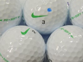 38 Mint Nike Pd Soft Golf Balls - Free Shipping - Aaaaa (3 Orange, 13 Yellow) - £55.49 GBP