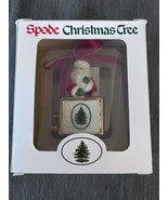 Spode SANTA jack in box Christmas Tree Collection Porcelain Ornament NIB - $20.50