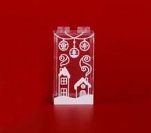 Medium Window Christmas HolidDiy Construction Piece Custom Minifigures - $5.45