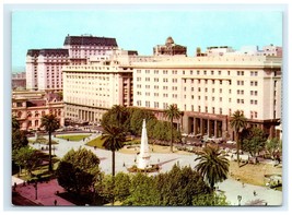 Vintage Plaza de Mayo Historic Political Center Buenos Aires Argentina P... - $5.95