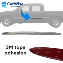 Rear Crew Cab Chrome Door Molding Right or Left for 1999-2006 GMC Sierra - $79.95