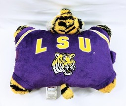 LSU Tigers Louisiana State University Purple Pillow Pet Mascot 2009 18&quot; - £14.02 GBP