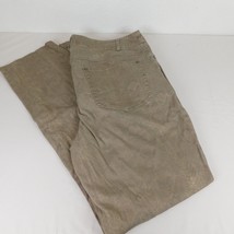 Tribal Brand Women Size 14 Pants Taupe Straight Cut Snake Skin Print Met... - $17.42