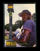 1994 Signature Rc Tetrad Autograph Baseball Card Xcviii Marquis Riley Angels Le - $9.89