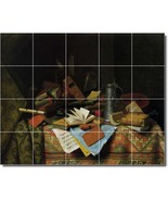 William Harnett Still Life Painting Ceramic Tile Mural BTZ04064 - $3,762.47 MXN+