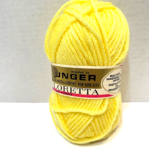 Vintage Unger and Company Loretta Skeen Yellow Yarn Made in France - £6.80 GBP