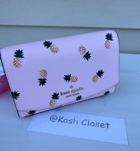 Kate Spade Staci Pineapple Printed Small Flap Crossbody  Pink Multi - $129.00