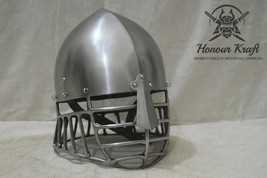 medieval helmet armor, conical helmet, steel helmet, armor helmet, sca h... - $237.49