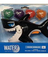 NEW Water Bath Toy SHARK Gobbler w/ 4 Counting Fish Ages 2+ - £5.31 GBP