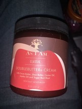 As I Am Classic DoubleButter Cream, Rich Daily Hair Moisturizer, 8oz  Sealed - £10.40 GBP