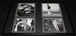 President John F Kennedy JFK  Framed 12x18 Photo Collage D - $69.29