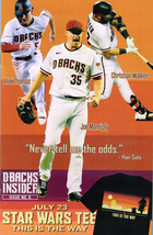 2022 Diamondbacks Dbacks Insider Program Magazine #6 Alek Thomas Mantipl... - £3.12 GBP