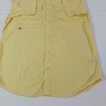 Columbia FM0067 Men's PFG Yellow Omni Shade Short Sleeve Vented Shirt Size Large image 12