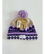 BULA Wool Blend Pom Pom London Beanie Blueberry - $763.92 MXN