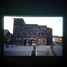 VTG 35mm Slide Found Photo Black Gate Trier Germany Port Nigra Kodachrome 1983 - £7.95 GBP