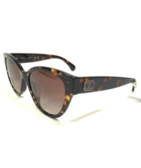 CHANEL Sunglasses 5477-A c.714/S5 Large Tortoise Cat Eye Frames Brown Le... - £168.93 GBP