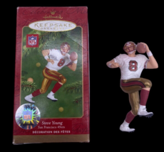 Hallmark Keepsake Ornament Steve Young San Francisco 49ers NFL Box New Vintage - £26.21 GBP