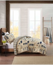 Premier Comfort Flannel Comforter Lake Mini Set, Full/Queen,Lake,Full/Queen - £156.45 GBP