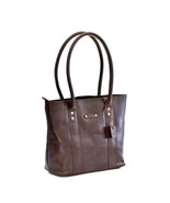 Style n Craft 392004 Ladies Tote Bag in Full Grain Dark Brown Leather - £74.27 GBP