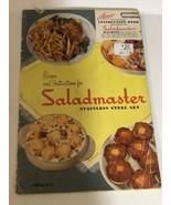 Salad Master Cook’s Book  Vintage CookBook - $5.93