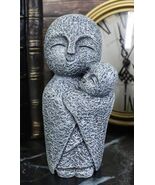 Japanese Buddha Jizo Bosatsu Monk Cradling A Baby Figurine Protector Of ... - $328.35 MXN