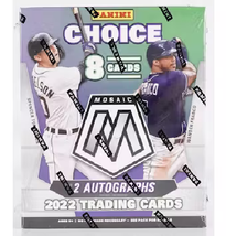 2022 Panini Mosaic Choice Baseball Hobby Box Factory Sealed MLB - £51.91 GBP