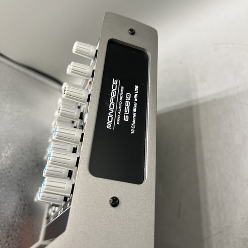 Monoprice Pro Audio Series 615810  10 Chanel Mixer With USB Item image 13