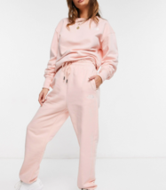 The North Face Joggers Oversized Essential Pink Size L/XL Unisex - £41.07 GBP