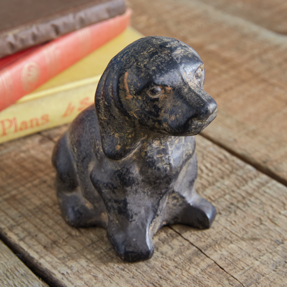 Primary image for Cast Iron Puppy Figurine