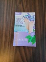 Melzu Foot Peel Mask for Enhanced Foot Care, Repair Heels &amp; Remove Dry Dead Skin - £3.91 GBP