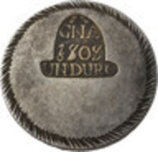 1808 Spanish War of Independence Rebel Token – “GNA UN DURO” Counterstamp - $18.44 CAD