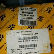 JCB 40/902200 - Kit-seat belt, with inertia reel, 42&quot; long - $1,522.91 MXN